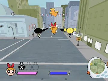Powerpuff Girls, The - Relish Rampage - Pickled Edition screen shot game playing